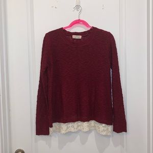 Pink republic sweater